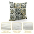 thumbnail image 4 of Bundles,New Living Series Yellow and Grey Pillow Covers Outdoor Waterproof Pillow Inserts, 4 of 5