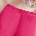 thumbnail image 6 of Toddler Baby Girl Outfits Summer Clothes Set Crochet Flower Fringe Sleeveless Top and Bell Bottom Pants Set Casual Toddler Outfit 6-9 Months, 6 of 7