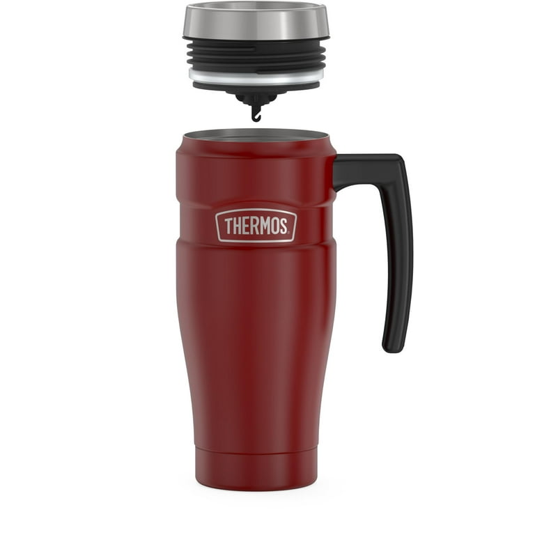 Thermos 16 oz. Stainless King Vacuum Insulated Coffee Mug - Rustic Red