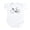 Cloud White, variant on CafePress - Racer Bicycle Black Infant Bodysuit - Baby Light Bodysuit, Size Newborn - 24 Months