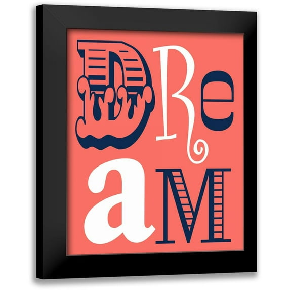 Robinson, Tamara 20x24 Black Modern Framed Museum Art Print Titled - Dream