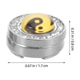 thumbnail image 6 of PAMINGONO Men’s and Elegant Button Covers Set for Business, Formal Events, 1 Pair Stylish Accessories, 6 of 7
