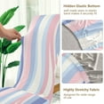 thumbnail image 5 of Yayeee 2 Pack Dining Chair Covers Stretch Parson Chairs Slipcovers Seat Protector, Abstract Pink, 5 of 6