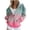 Multicolor, variant on Viikei Zip Up Hoodies for Women Sweatshirt for Women Women's Casual Printed Zippered Long Sleeved Hooded Sweatshirt Jacket Top