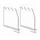 thumbnail image 1 of Separadores de estantes para organización de armarios, divisores de estantes de armario transparentes para separadores de bolsos, organizador de estantes de madera para dormitorio, 1 of 7