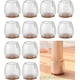 thumbnail image 1 of 2026 2X Floor Protectors, 16 Pcs High Clear Silicone Protectors For Hardwood Floors With Felt, 1 of 5