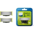 thumbnail image 1 of Nyhet! Högkvalitativa Philips OneBlade Ersättningsblad 2-pack – Passar alla OneBlade-handtag (modell QP220/50), 1 of 5