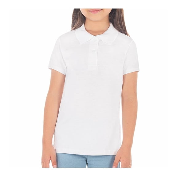 Playera Cotton Trends Talla 4 Manga Corta Blanco