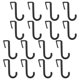 thumbnail image 4 of 16PCS Plastic Utility Hangers Multi-Functional Microwave Oven Rack Hooks Hanging Hangers Space-Saving S Hooks for Kitchen Utensils, 4 of 4