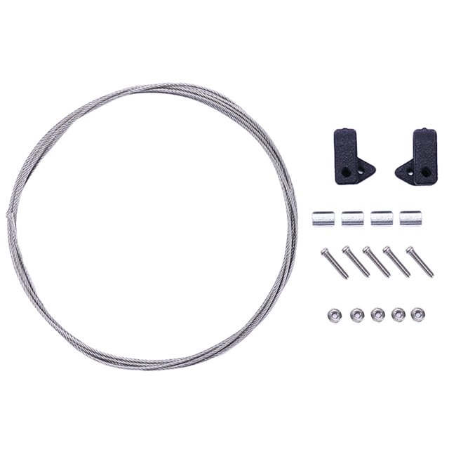 Cuerda de acero Zulema apta para Ford bronco 1/10 RC Rock Crawler modelo accesorio