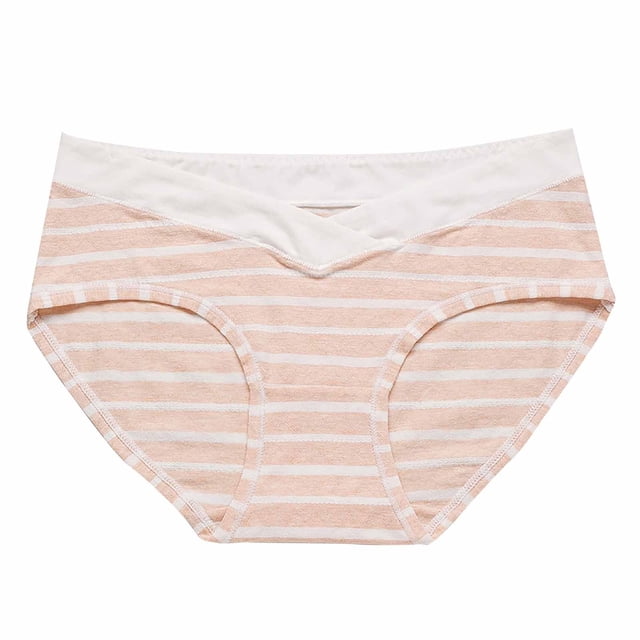 Penkiiy Culotte Femme Taille Mi-Haute Anti-Fuite Extensible Douce et Confortable TG Rouge