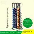 thumbnail image 2 of OASISWJ Nespresso Capsule Organizer: Durable Iron Wire & Plastic 60-Capsule Storage Rack with Spray-Coated Finish – Space-Saving, Easy-to-Assemble Display Stand for Kitchen, Office, Living Room &, 2 of 4