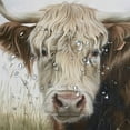 thumbnail image 5 of Orinice Cow Bathroom Decor Set, Colorful Luxurious Graphic Print Polyester Fabric Fashion Shower Curtain with Hooks, Waterproof Bathroom Decoration, Multi-Size 69x72, 5 of 7