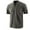 Grey, variant on Mens Polo Shirts V Neck Tie Short Sleeve Solid Color Montage Mens Clothing,Black,L