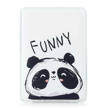 Paperwhite 1 TPU Silicone Case for Kindle Paperwhite 3 2 1- Allytech Unique Painting Soft Flexible Shock Absorbent Protective Cover for Amazon Paperwhite(All 2012 2013 2014 2015 2016 Versions), Funny Panda ()