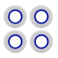 thumbnail image 4 of 130mm Blue Dual-Stage Soft TPE Foam Inner Liners, 2.2 Inch Replacement Parts for SCX10, Wraith, Capra & Traxxas TRAX4 RC Vehicles - BJM387 Accessory Set (4 Pieces Included), 4 of 6