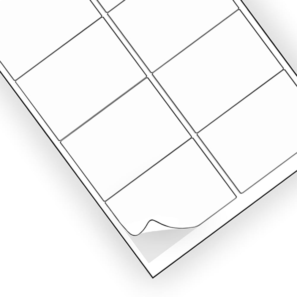 (1200) 4 x 2.5 EcoSwift Laser/Ink Address Shipping Adhesive Labels 8 per sheet