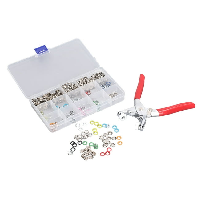Oubit Prong Snap Button,5 Prong Button Kit Shirt Snap Fasteners DIY Clothing Snaps Quality You Can Trust