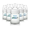 Philips Avent Anti-colic baby bottle Clear, 4oz, 5pk, SCF400/57