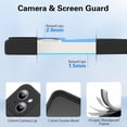 thumbnail image 4 of with Magnetic Invisible Stand Phone Case for iPhone 15 6.1 inches, Silicone Compatible with Magsafe Military Grade Full Camera Protection Phone Covers for Women Men(Black), 4 of 7