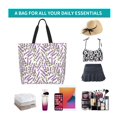 thumbnail image 4 of Zufioo Lavender Flowers for Women's Single-shoulder Shopping Bag, Large-capacity Handbag Storage Bag, Commuter Bag Campus Bag Travel Bag-One Size, 4 of 9