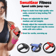 thumbnail image 5 of Cuerda para saltar de alta velocidad, agarre antideslizante, asas con cojinetes de bolas, ajustable, boxeo, WOD, pérdida de peso, 5 of 5