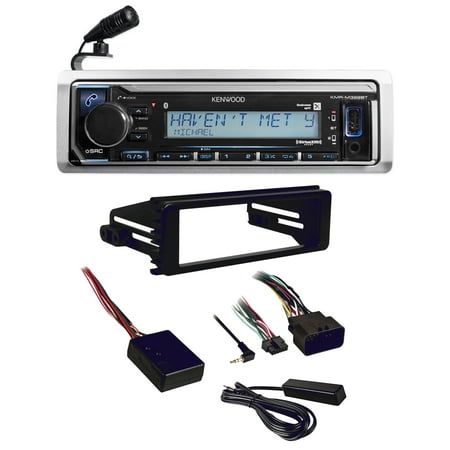 Kenwood Bluetooth Receiver For 1998-2013 Harley Davidson w/ Handlebar Control