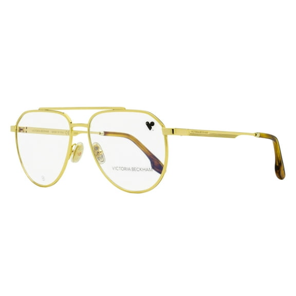 Victoria Beckham Aviator Eyeglasses VB2133 714 Gold 55mm