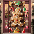 thumbnail image 6 of Colorful Design Christmas Cookie Gingerbread Banner Decorative Holiday Season for Christmas Party Festive Event Holiday Gathering, 6 of 9