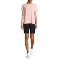 Athletic Works Women's Athleisure Bermuda Shorts, 2pk
