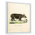 thumbnail image 3 of Designart 'Ancient Rhinoceros' Farmhouse Framed Canvas Wall Art Print, 3 of 5