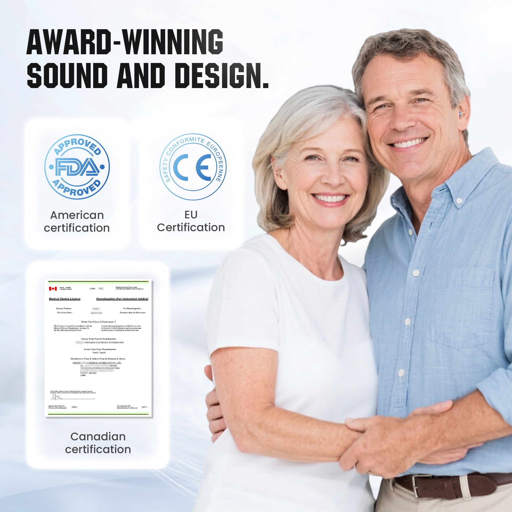 iadr OTC In-Ear Hearing Aids – Effortless Clarity, Discreet & Rechargeable