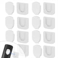 thumbnail image 2 of Soporte Magnético para Control Remoto de 8 Piezas, Soporte para Control Remoto Autoadhesivo, Diseño de Ranura para Montaje en Pared, Soporte para Control Remoto, 2 of 5