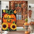 thumbnail image 7 of Diceymbol Welcome Autumn Garden Flag Pumpkin Maple Leaf Thanksgiving Outdoor Decor, 7 of 7