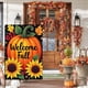 thumbnail image 5 of Bandera de Jardín de Bienvenida Autumns de 30 X 45 Cm con Diseño de Calabaza, Hoja de Arce y Anciano. Bandera Pequeña para Patio de Acción de Gracias. Decoración Autumns., 5 of 7