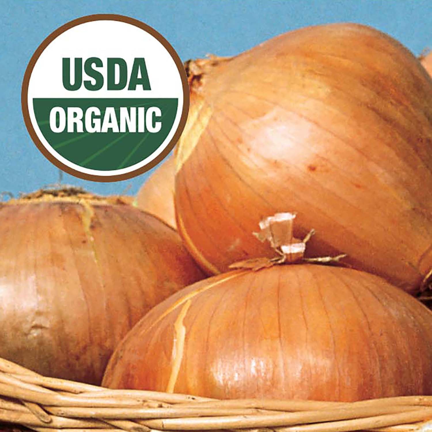 Ferry-Morse Organic 500MG Onion Walla Walla Sweet Perennial Vegetable Seeds, Full Sun