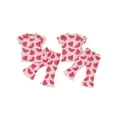 thumbnail image 3 of Aojekbee Kids Girl Summer Outfits Floral/Watermelon Print Short Sleeve T-Shirt and Elastic Flare Pants Cute 2 Piece Clothes, 3 of 10