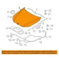 thumbnail image 3 of CAPA For 04-10 5-Series Sedan/Wagon E60 4DR Hood Panel Assembly Primed Aluminum, 3 of 5