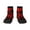 3 Black, variant on The Red Head Skull Ankle Socks for Women Non Slip Socks No Show Socks Classic Low Cut Casual Socks Casual Socks