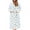 C Snowflakes, variant on Long Robes for Women Winter Plush Fleece Hooded Bathrobe Soft Cozy Fluffy Sleepwear Nightgown with Pockets