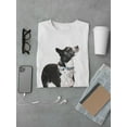 thumbnail image 3 of Border Collie Dog Watercolor Tee Men's -Image by Shutterstock, 3 of 4