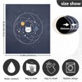 thumbnail image 5 of Yayeee Magnetic Dishwasher Cover for The Front Decoration Home Kitchen Machine Sticker Protector, White Cat Planet, 5 of 6