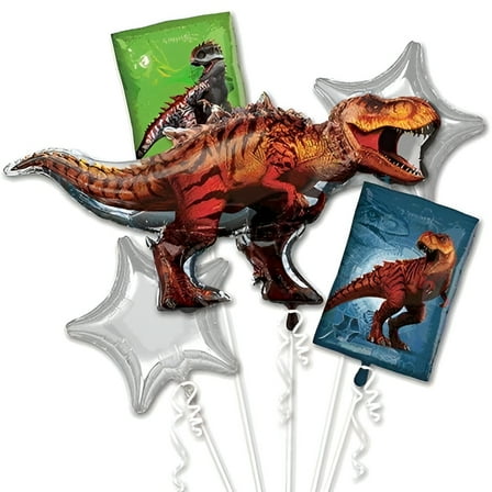 ANAGRAM INTERNATIONAL 89076 BOUQUET JURASSIC WORLD, Various, Multi