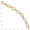 thumbnail image 3 of 14K Yellow Gold bracelet Links Fancy Twisted 7.5 in 13.5 mm, 3 of 3