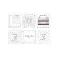 thumbnail image 1 of Yarn Rating Tool 6pcs Measuring Ruler Acrylic Knitting Gauge Rulers Precision Yarn Wrap Guide Tool Set Sewing Accessories Measuring Ruler for Yarn, 1 of 8