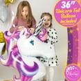 thumbnail image 4 of Unicorn Balloon Arch and Garland Kit, Premium Unicorn Party Supplies and Decorations for Girl Birthday and Baby Shower, 4 of 6