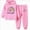 B105-Girls' Set-Pink, variant on 3-4 Years Child Toddler Clothes for Baby Girls Long Sleeve Sweatshirt Pants Girls Warm Fall Winter Outfits Set 6-12 Months 12-24 Months 2T 3T 4T 5T 6T 7T Set