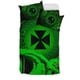 thumbnail image 3 of Juego de funda nórdica Wallis y Futuna - Hibiscus y Wave Green, 3 of 3