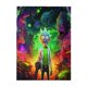 thumbnail image 3 of Rompecabezas de madera de Rick & Morty: adecuado para niños adultos, rompecabezas para niños y niñas, juguetes de juegos de entretenimiento con rompecabezas. Talla única, 3 of 8
