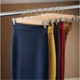 thumbnail image 2 of High-Grade Wood Pants Hangers with Metal Clips 20 Pack Grip Clip Pants Hanger, Smooth Finish Solid Wood Jeans/Skirt Hanger, 360Â° Swivel Hook - Clip Hanger for Pant, Skirts, Slacks, Bottoms Hangers, 2 of 6